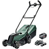 Los mejores  - Bosch Cortacésped a Batería CityMower 18 ( 18 Volt- 1x Batería 4-0 Ah- Ancho de corte: 32 cm- Céspedes de hasta 300…